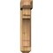 Ekena Millwork Merced Craftsman Rough Sawn Bracket w/ Offset Brace, Western Red Cedar, 6"W x 20"D x 28"H BKT0604X20X28MRC04RWR - alternate 4